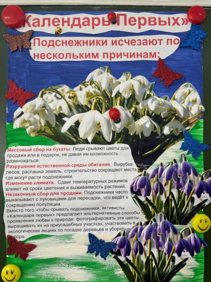 КАЛЕНДАРЬ ПЕРВЫХ. Экология. Юннаты Первых.
