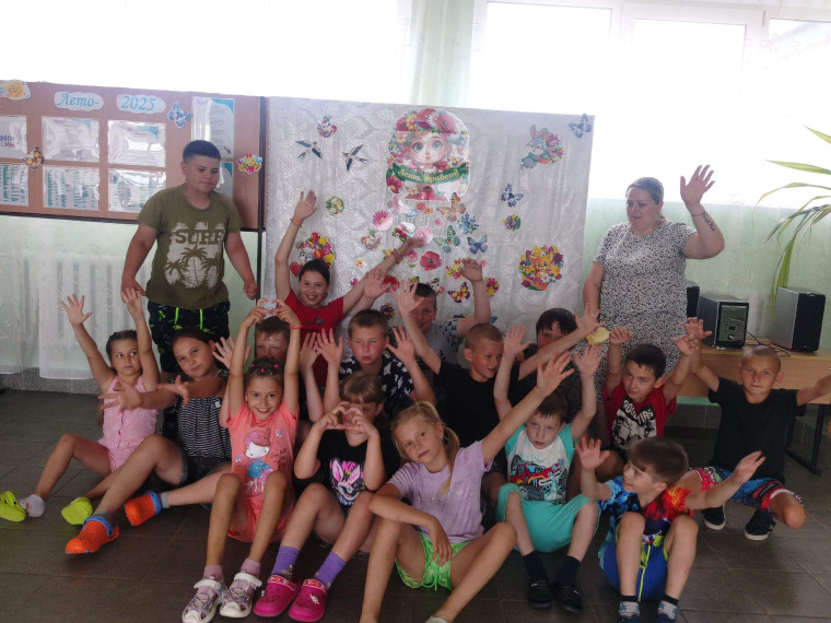 Второй день летней оздоровительной площадки.
